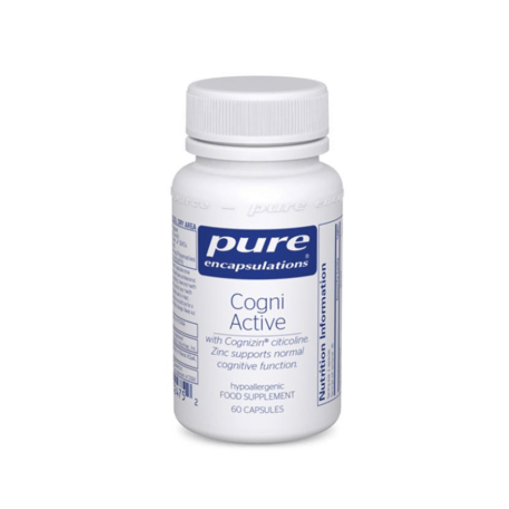 Pure Encapsulations Cogni Active 60's – Lillys Pharmacy & Health Store