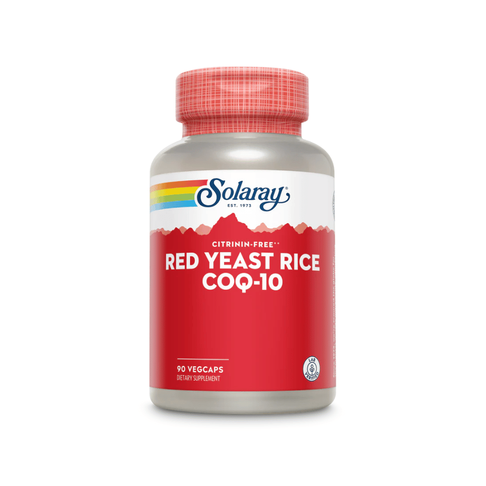 Solaray Red Yeast Rice Plus CoQ 10 90Caps Lillys Pharmacy