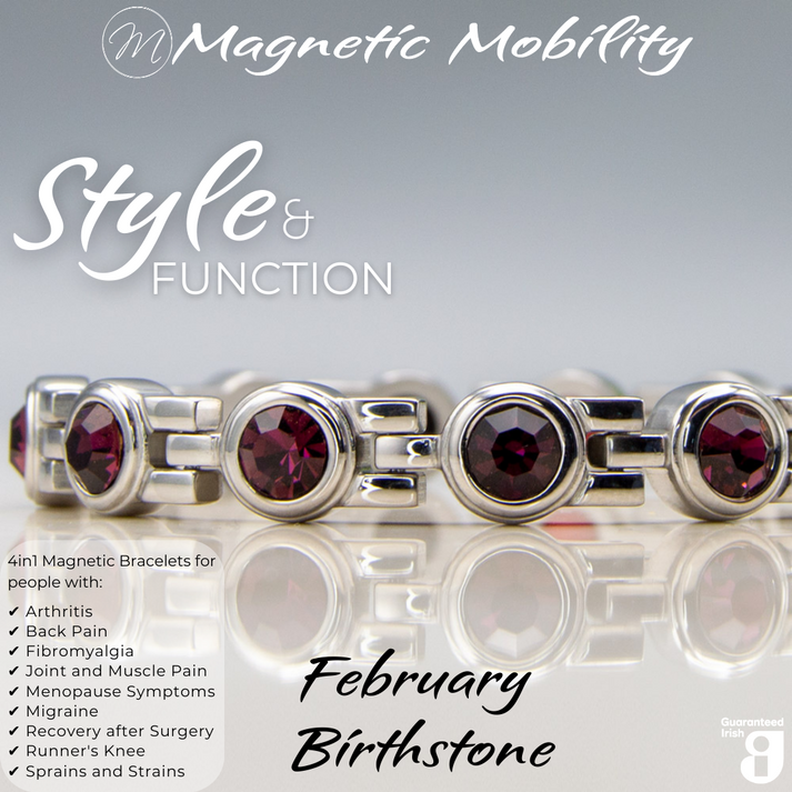 4in1 Magnetic Birthstone Bracelets | Magnetic Mobility- Lillys Pharmacy and Health Store