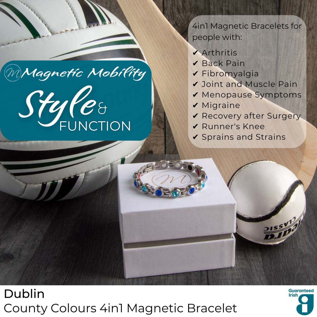 4in1 Magnetic Bracelet: County Colours | Magnetic Mobility- Lillys Pharmacy and Health Store