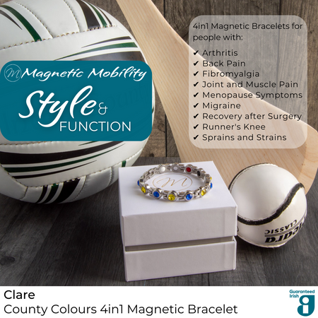 4in1 Magnetic Bracelet: County Colours | Magnetic Mobility- Lillys Pharmacy and Health Store