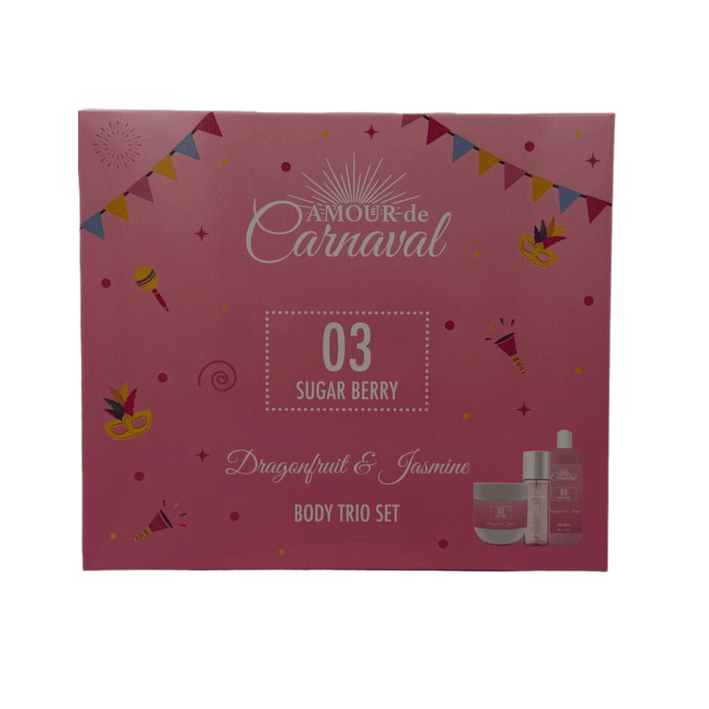 Amour de Carnaval Body Trio Set - 03 Sugar Berry- Lillys Pharmacy and Health Store