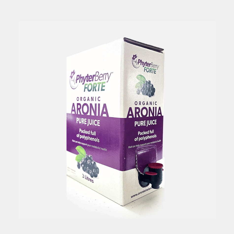 Aronia Ireland PhyterBerry FORTE Organic Aronia Juice in 3 litre Bag-in-box- Lillys Pharmacy and Health Store