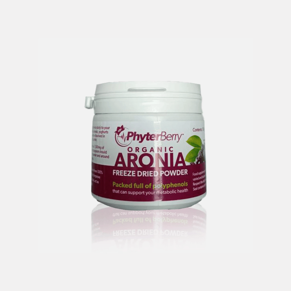 Aronia Ireland PhyterBerry Organic Freeze Dried Powder- Lillys Pharmacy and Health Store