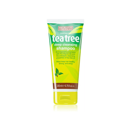 Beauty Formulas Tea Tree Deep Cleansing Shampoo 200ml- Lillys Pharmacy and Health Store