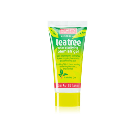 Beauty Formulas Tea Tree Skin Claryfying Blemish Gel 30ml- Lillys Pharmacy and Health Store