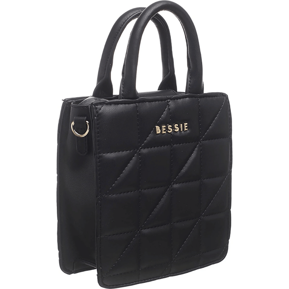 Bessie Black Crossbody Bag- Lillys Pharmacy and Health Store