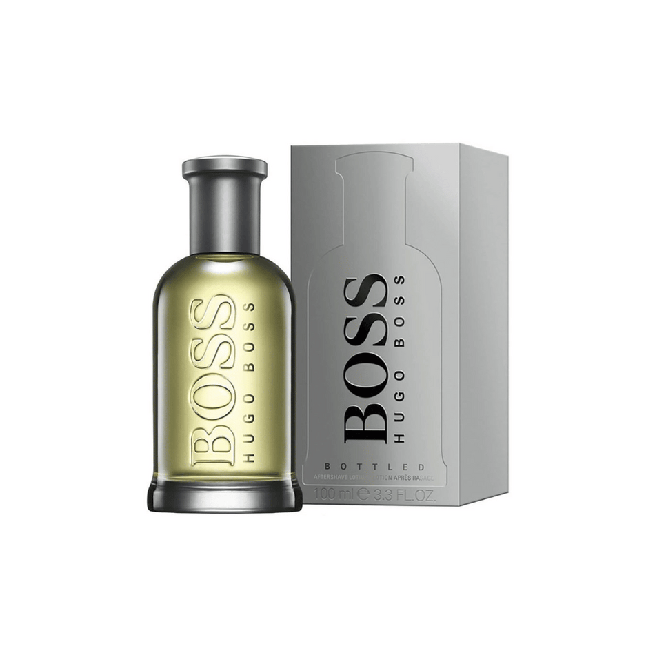 Boss Bottled (Grey) 100ml Aftershave Lotion- Lillys Pharmacy and Health Store