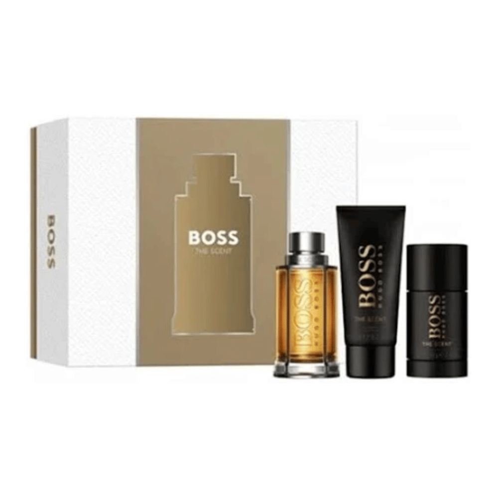 Boss The Scent Mens 100ml 3pc Gift Set- Lillys Pharmacy and Health Store