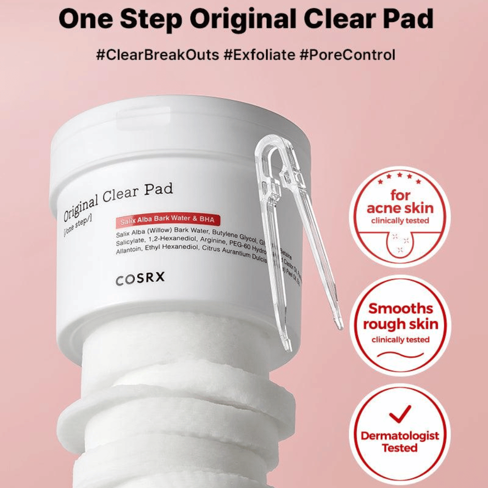 COSRX One Step Original Clear Pad- Lillys Pharmacy and Health Store