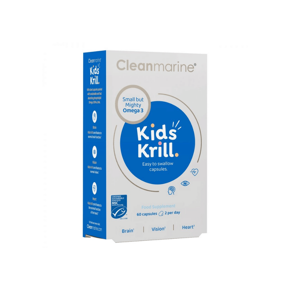 Cleanmarine For Kids KIDS KRILL 60 Caps- Lillys Pharmacy and Health Store