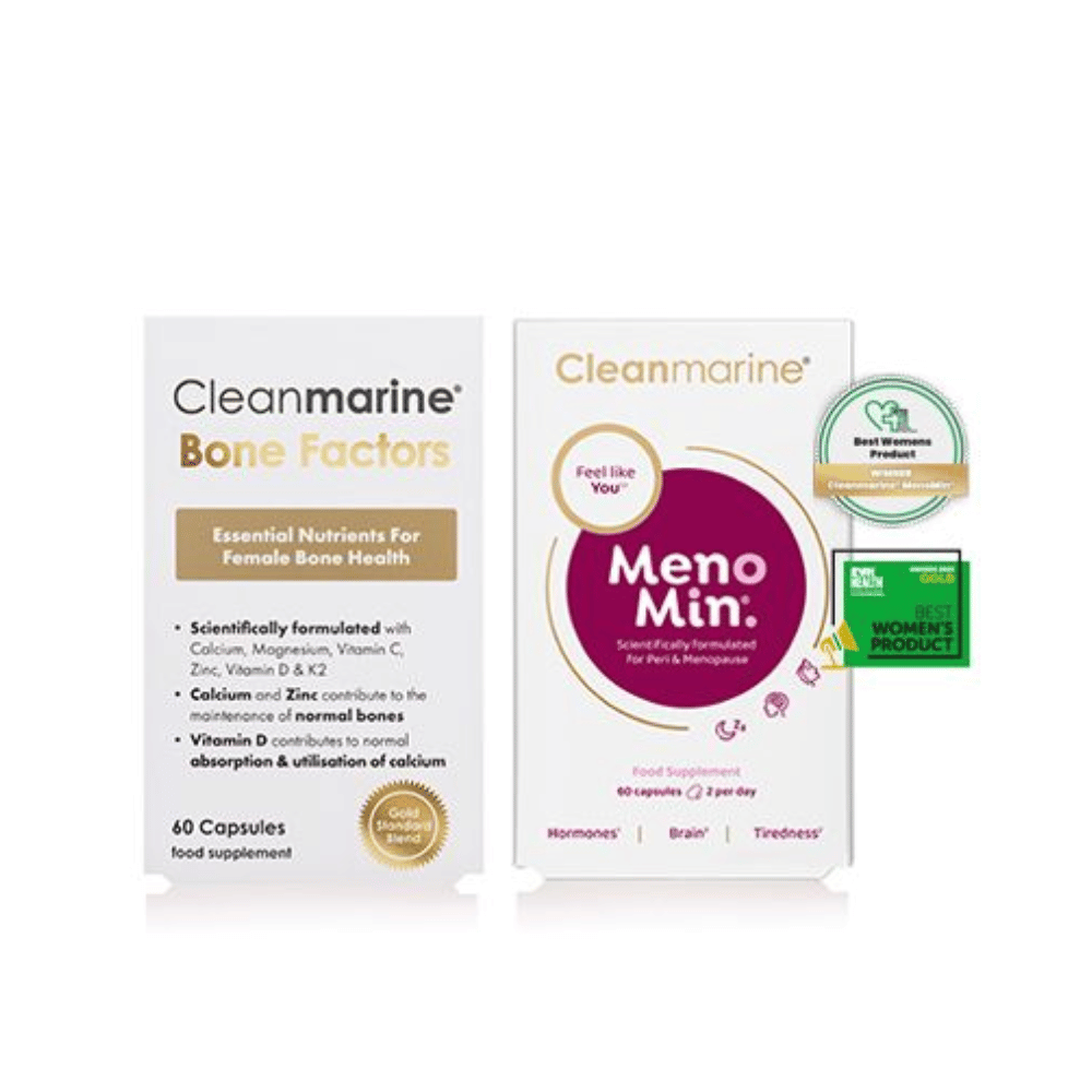 Cleanmarine MenoMin & Bone Factors Twin Pack- Lillys Pharmacy and Health Store