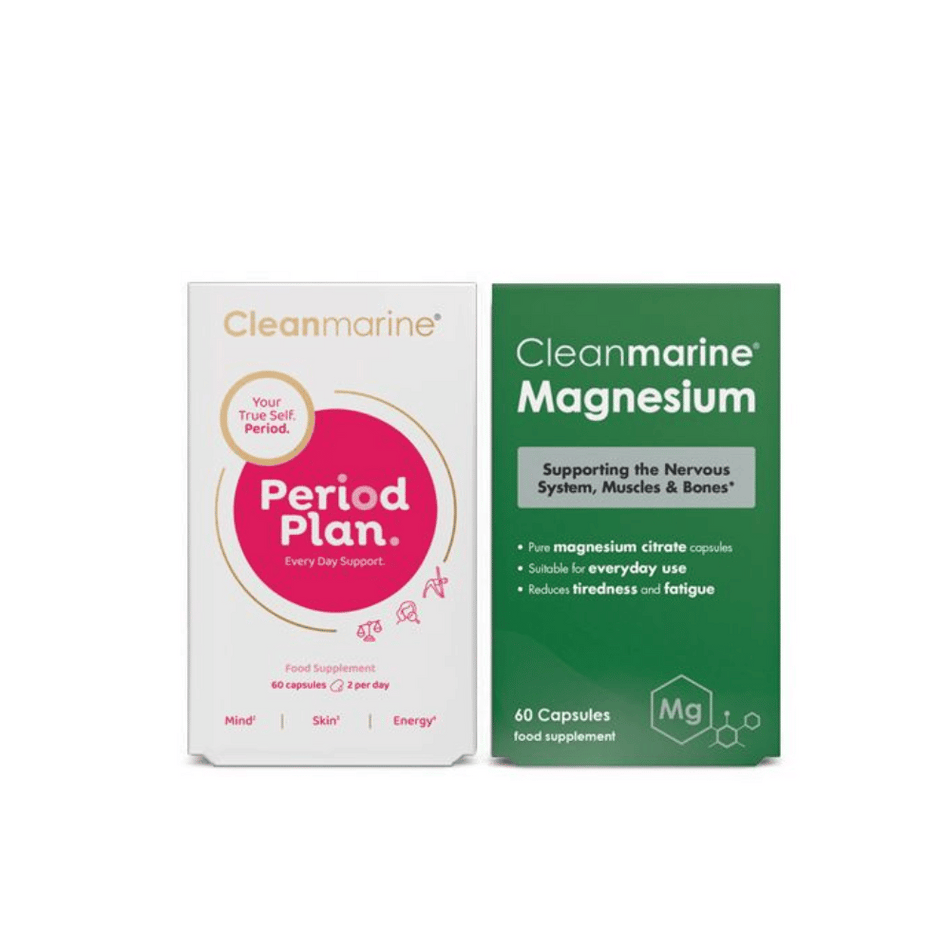 Cleanmarine Period Plan & Magnesium Twin Pack- Lillys Pharmacy and Health Store