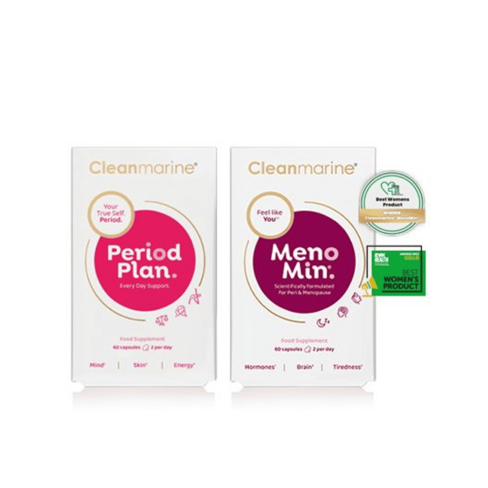 Cleanmarine PeriodPlan & MenoMin Twinpack- Lillys Pharmacy and Health Store