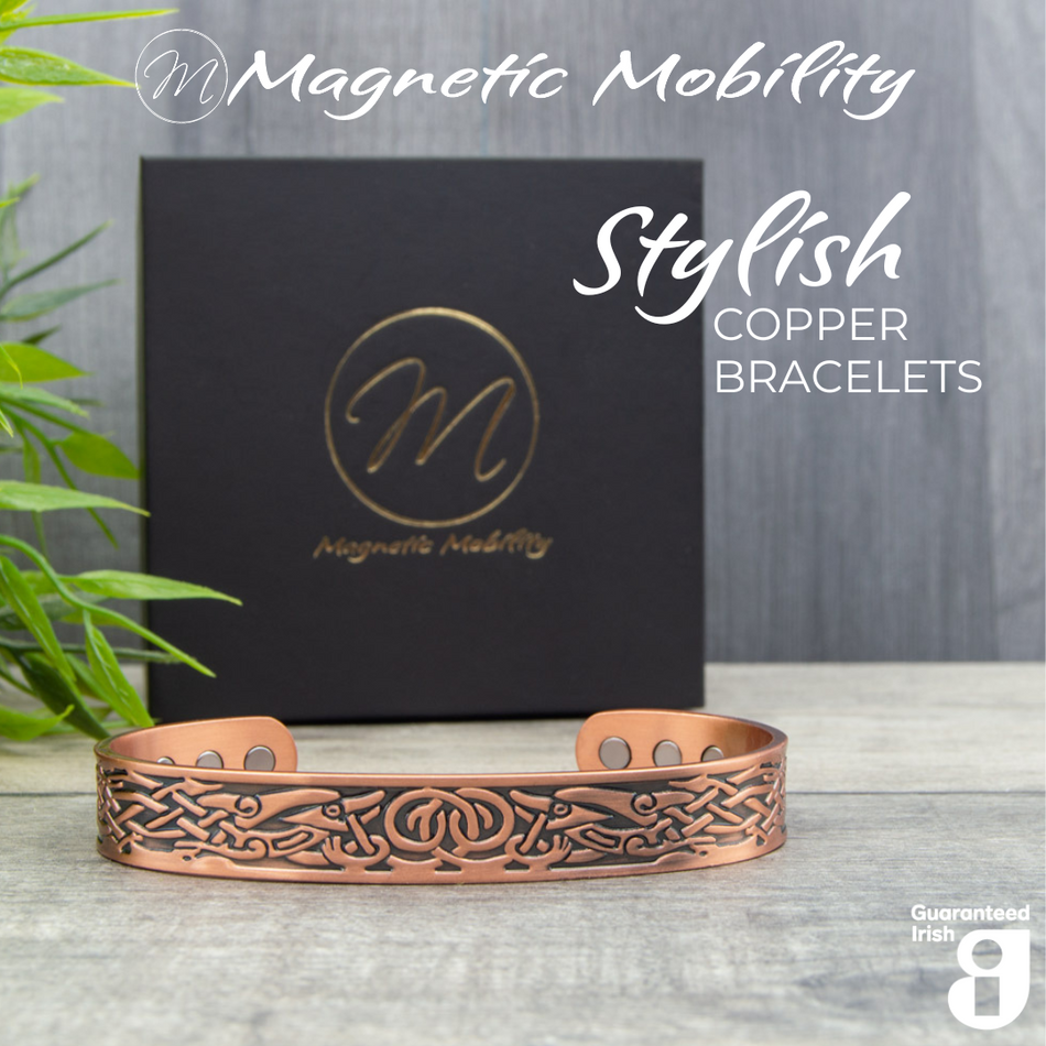 Copper Bracelet: Clover | Magnetic Mobility- Lillys Pharmacy and Health Store