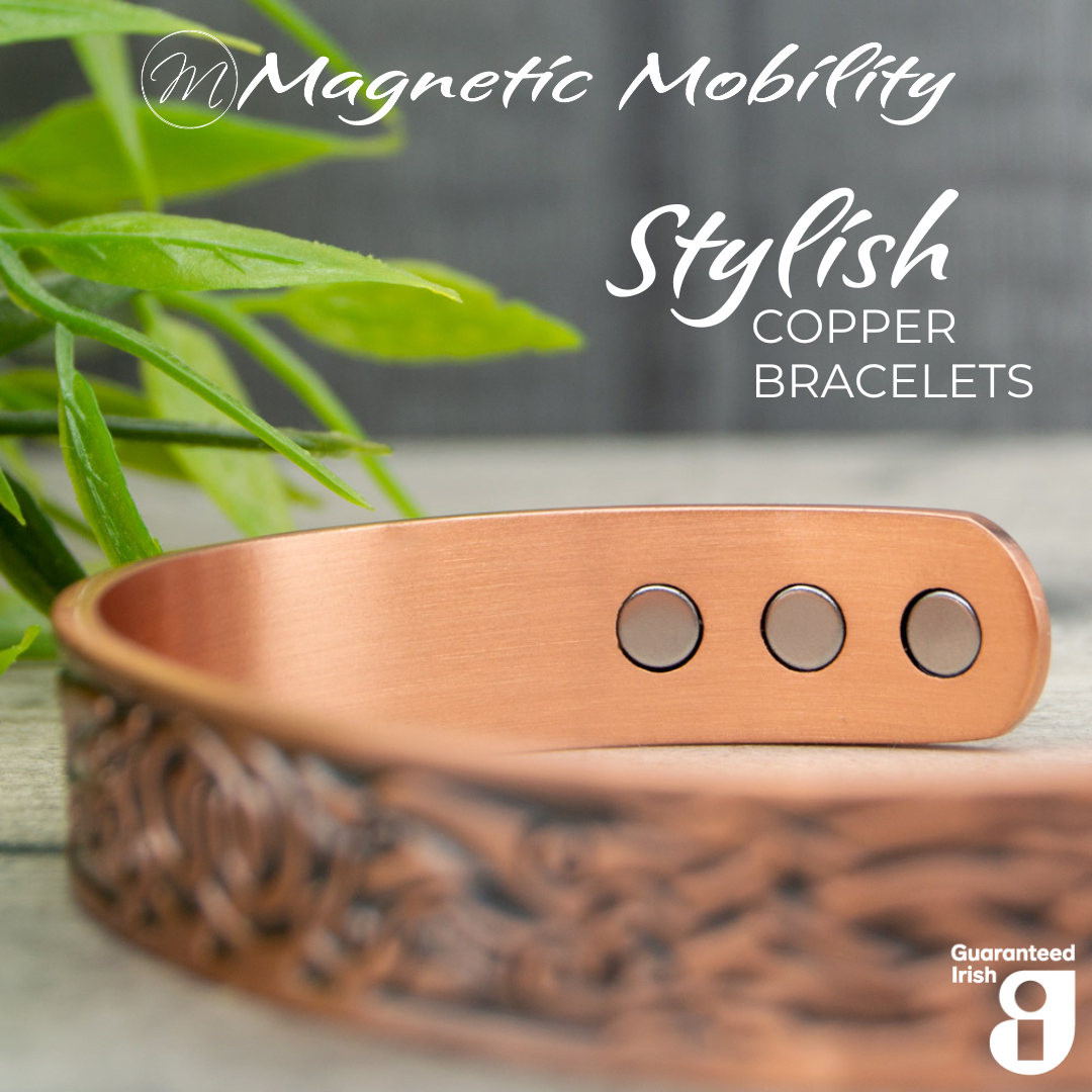 Copper Bracelet: Clover | Magnetic Mobility- Lillys Pharmacy and Health Store