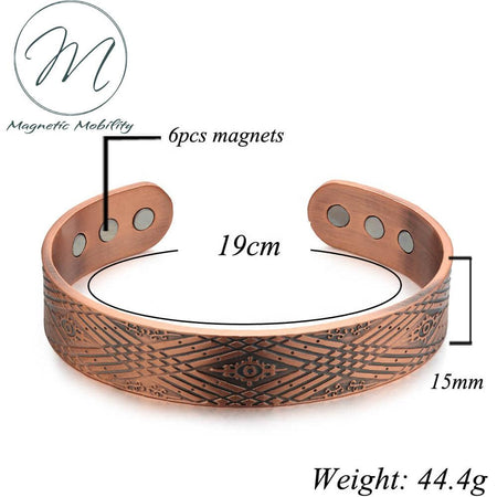 Copper Bracelet: Hawthorn | Magnetic Mobility- Lillys Pharmacy and Health Store