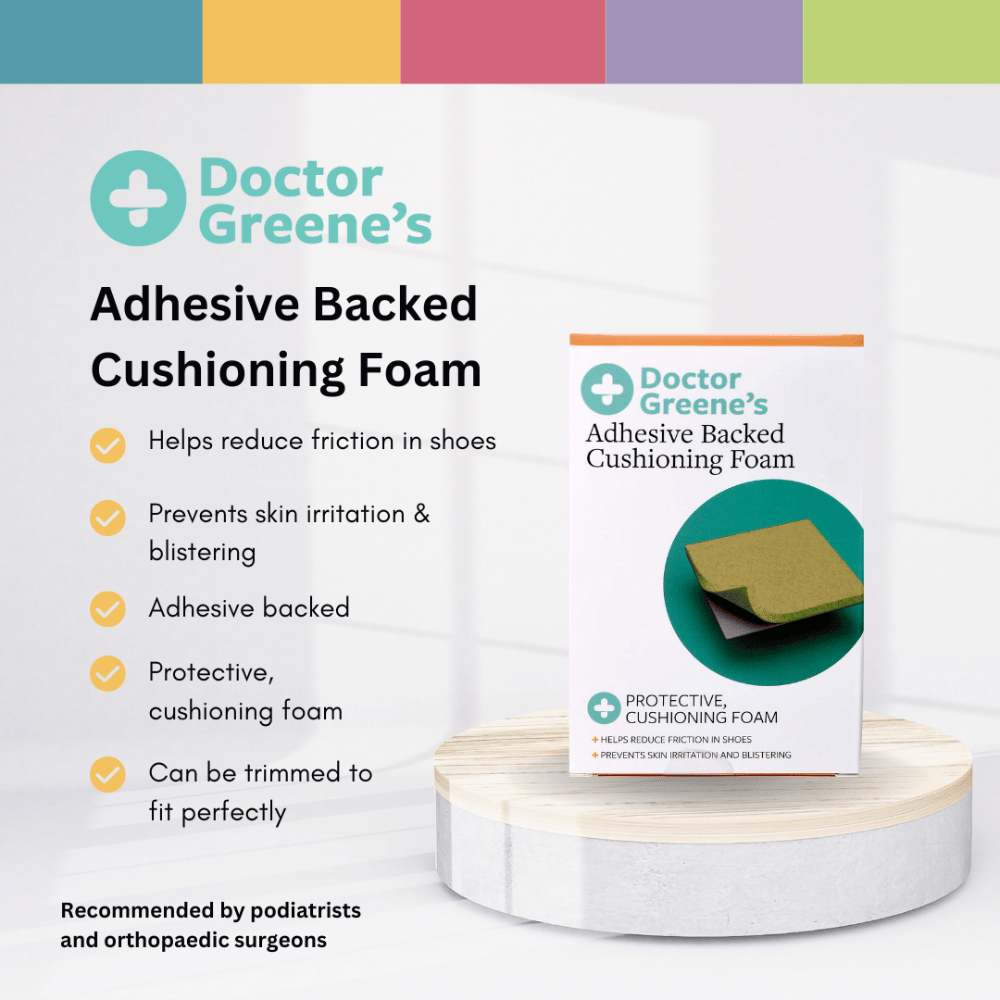 Doctor Greene's Adhesive Backed Cushioning Foam- Lillys Pharmacy and Health Store