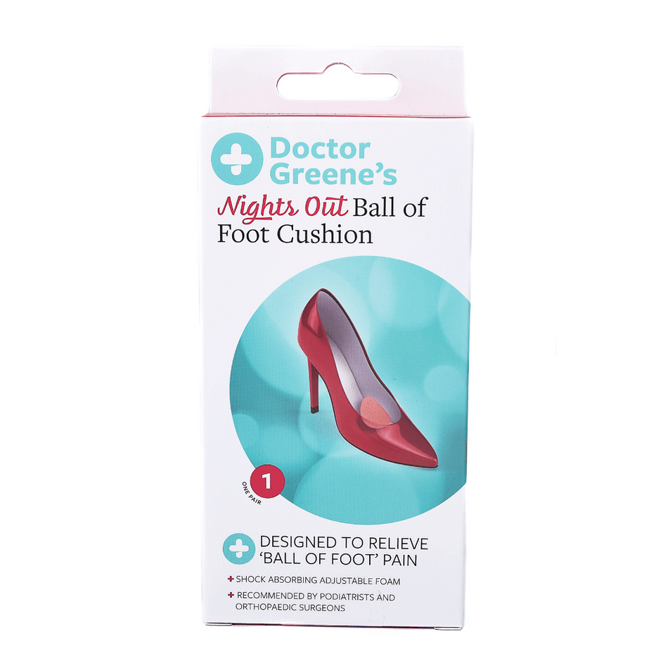 Doctor Greene's Nights Out Ball Of The Foot Cushion ( 1 Pair)- Lillys Pharmacy and Health Store