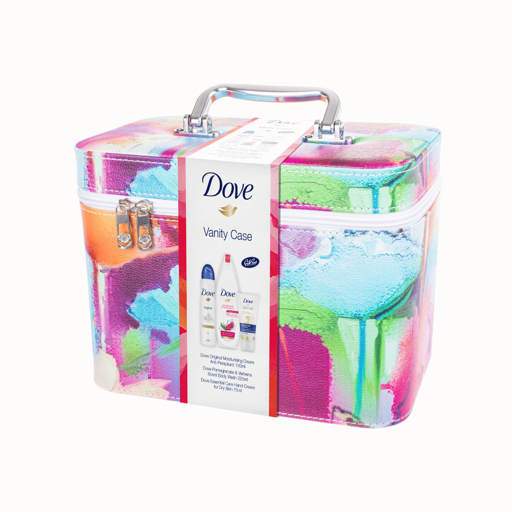 Dove Vanity Case Multi Coloured- Lillys Pharmacy and Health Store