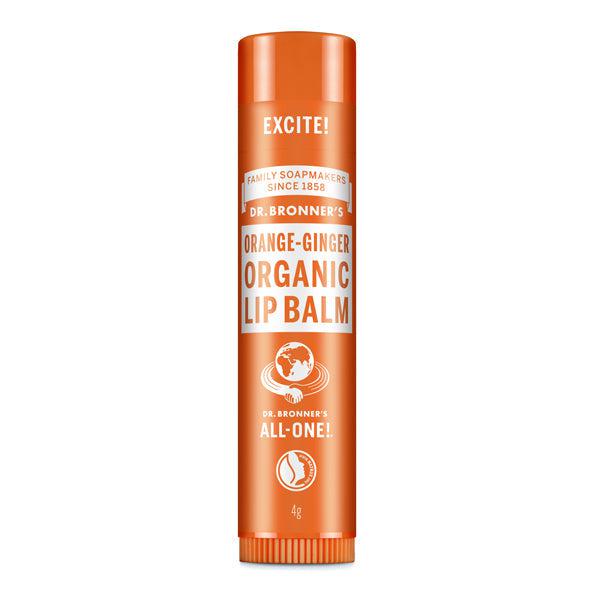 Dr. Bronner's Organic Lip Balm - Orange Ginger