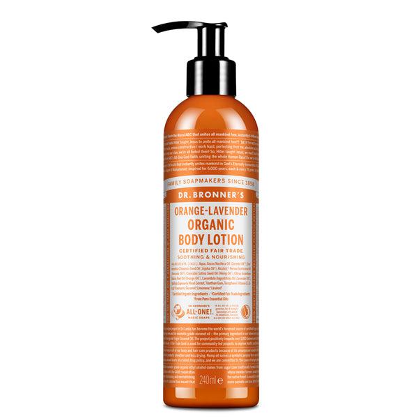 Dr. Bronner's Organic Lotion - Orange Lavender - 8oz