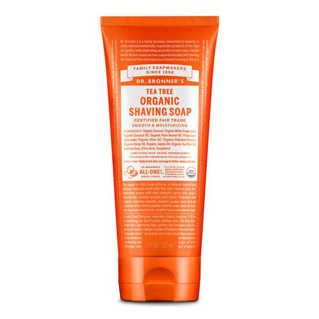 Dr. Bronner's Organic Shaving Soap - Tea Tree - 7oz