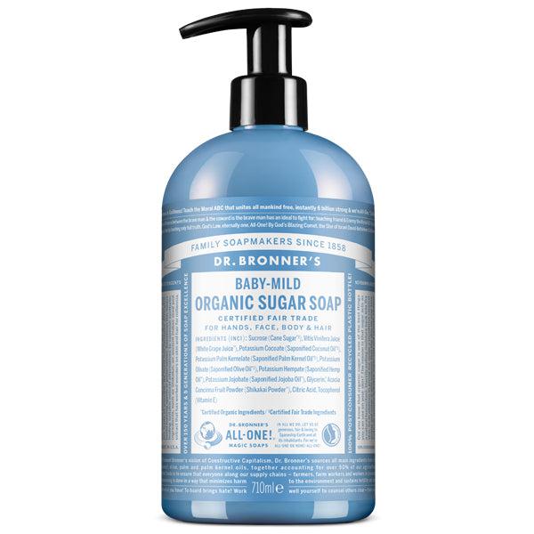 Dr. Bronner's Organic Sugar Soap - Baby Unscented