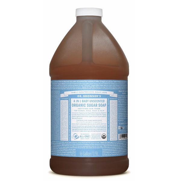 Dr. Bronner's Organic Sugar Soap - Baby Unscented