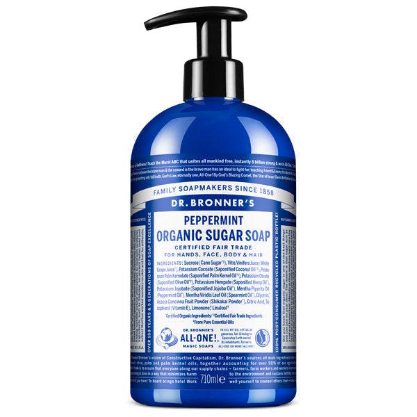 Dr. Bronner's Organic Sugar Soap - Peppermint