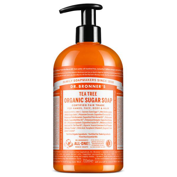 Dr. Bronner's Organic Sugar Soap - Tea Tree