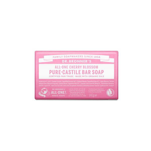 Dr. Bronner's Pure-Castile Bar Soap - Cherry Blossom - 140g