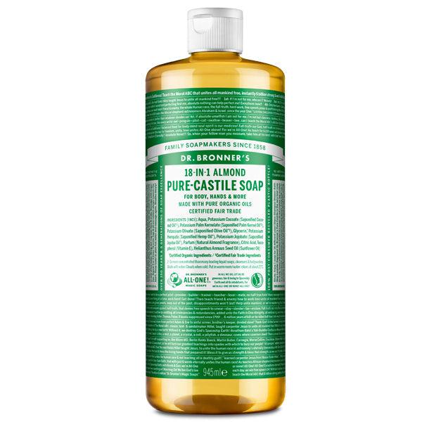 Dr. Bronner's Pure-Castile Liquid Castile Soap - Almond