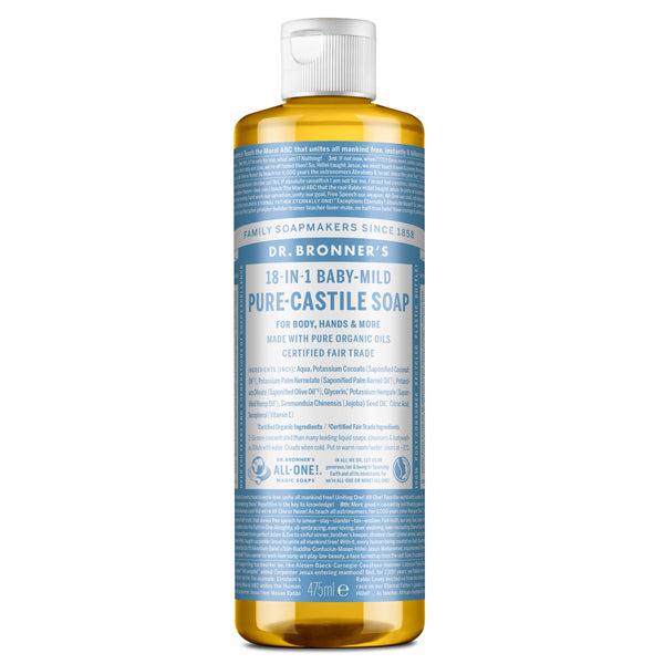 Dr. Bronner's Pure-Castile Liquid Soap - Baby Mild