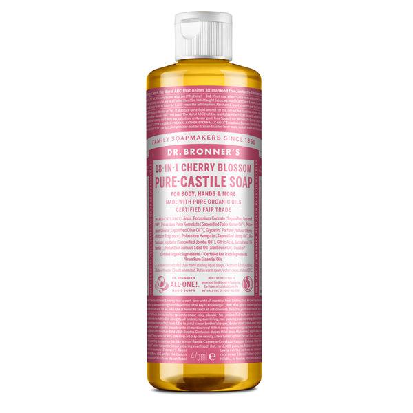 Dr. Bronner's Pure-Castile Liquid Soap - Cherry Blossom