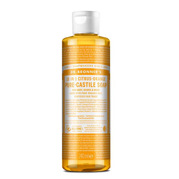 Dr. Bronner's Pure-Castile Liquid Soap - Citrus Orange