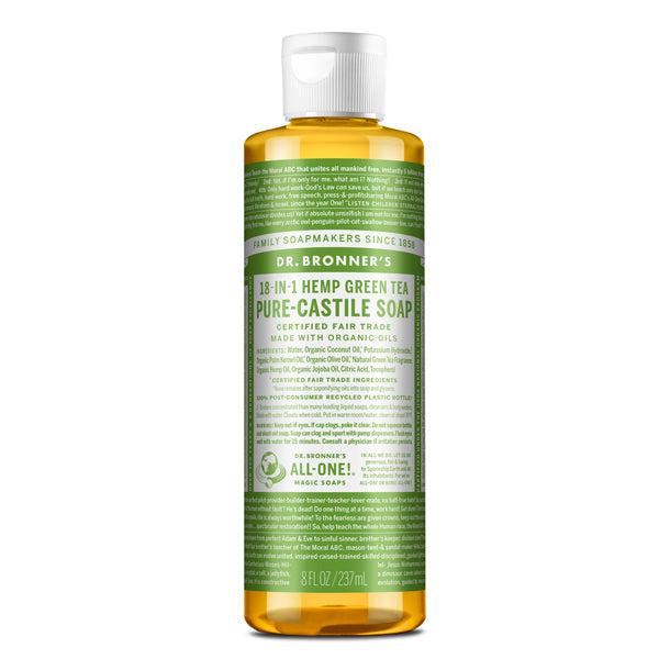 Dr. Bronner's Pure-Castile Liquid Soap - Green Tea