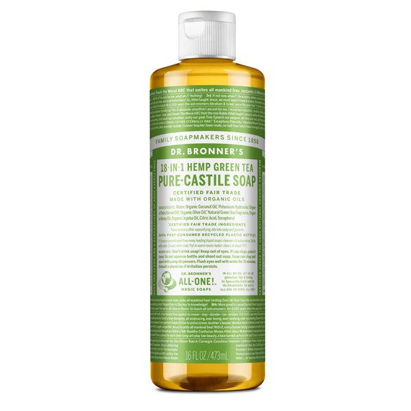 Dr. Bronner's Pure-Castile Liquid Soap - Green Tea