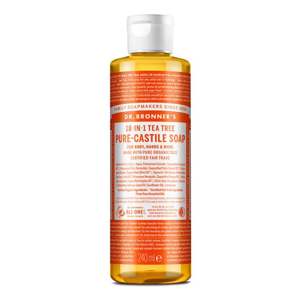 Dr. Bronner's Pure-Castile Liquid Soap - Tea Tree