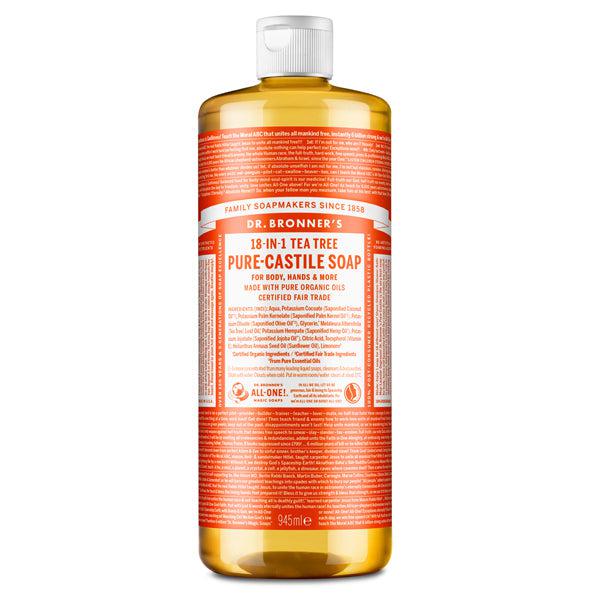 Dr. Bronner's Pure-Castile Liquid Soap - Tea Tree