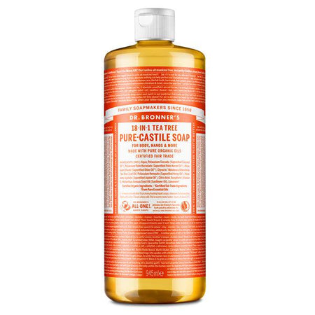 Dr. Bronner's Pure-Castile Liquid Soap - Tea Tree