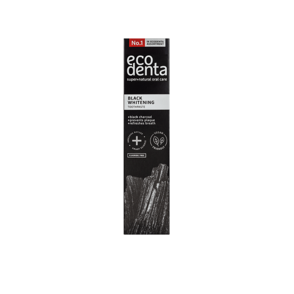 Ecodenta Blackline Black Whitening Toothpaste 100ml- Lillys Pharmacy and Health Store