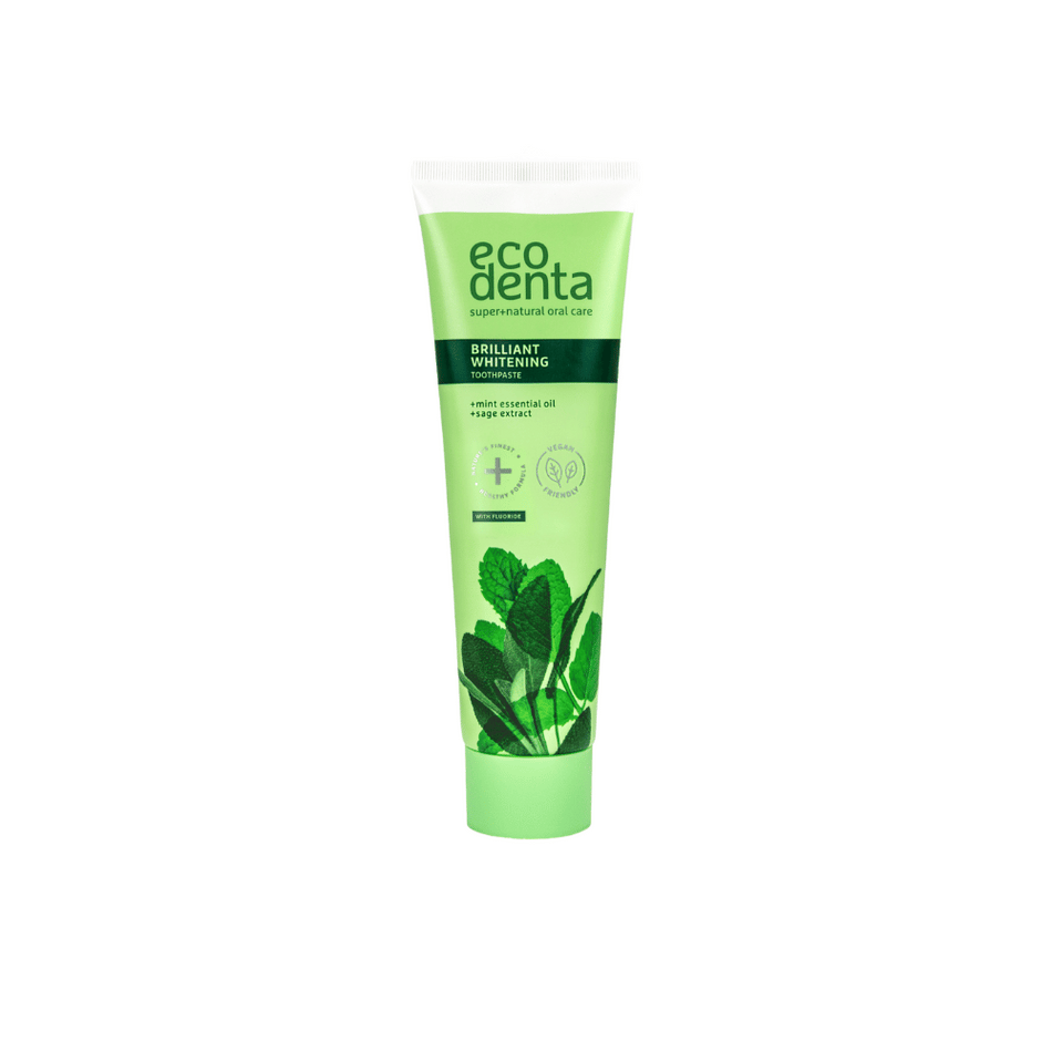 Ecodenta Greenline Brilliant Whitening Toothpaste 100ml- Lillys Pharmacy and Health Store