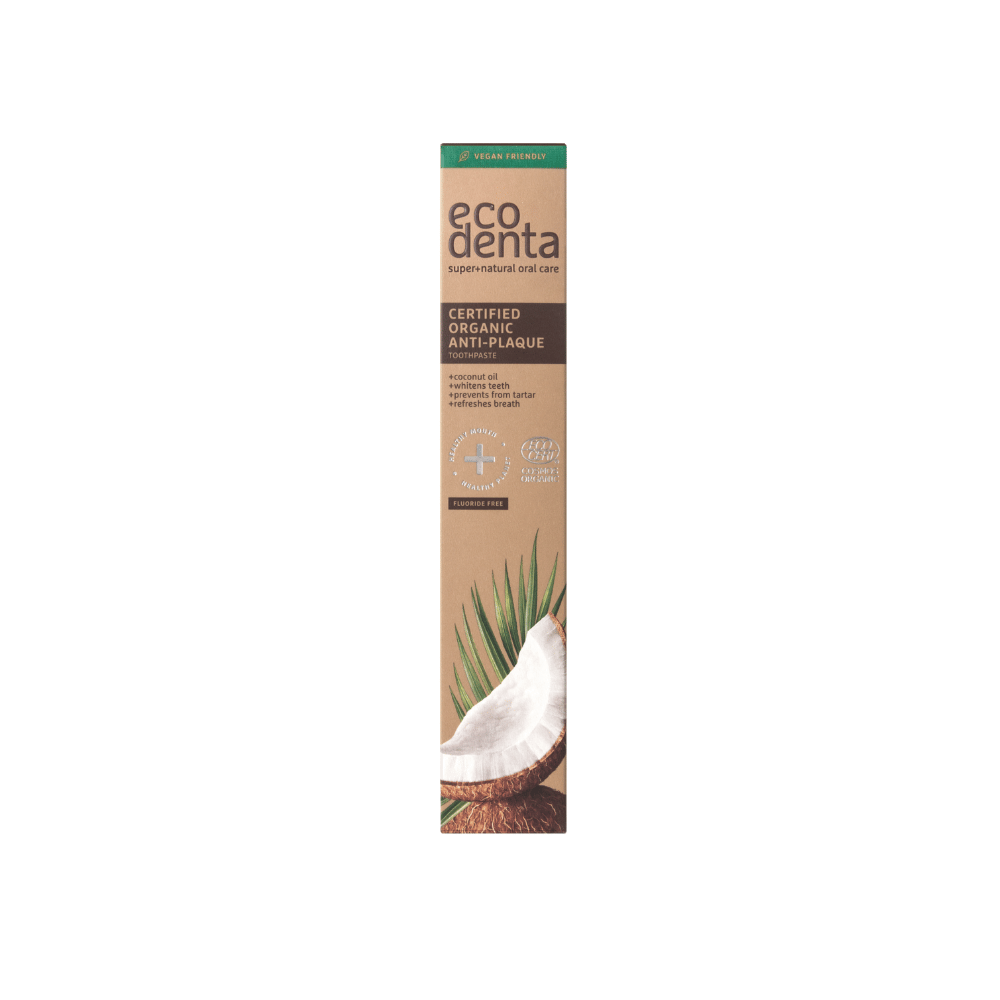 Ecodenta Organicline Anti-plaque Toothpaste 75ml- Lillys Pharmacy and Health Store