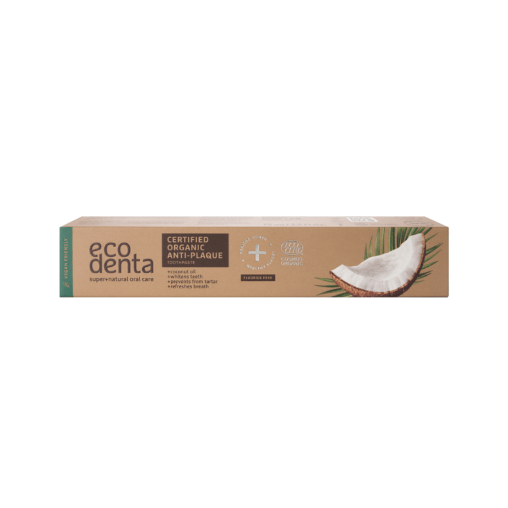 Ecodenta Organicline Anti-plaque Toothpaste 75ml- Lillys Pharmacy and Health Store