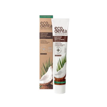 Ecodenta Organicline Anti-plaque Toothpaste 75ml- Lillys Pharmacy and Health Store