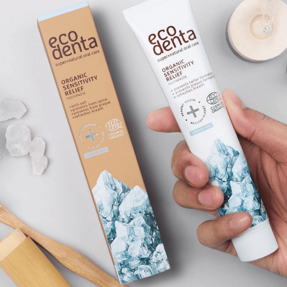 Ecodenta Organicline Sensitivity Toothpaste With Salt 75ml- Lillys Pharmacy and Health Store