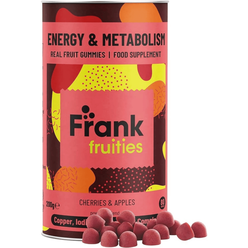 Frank Fruities Energy & Metabolism 80 Gummies 200g- Lillys Pharmacy and Health Store