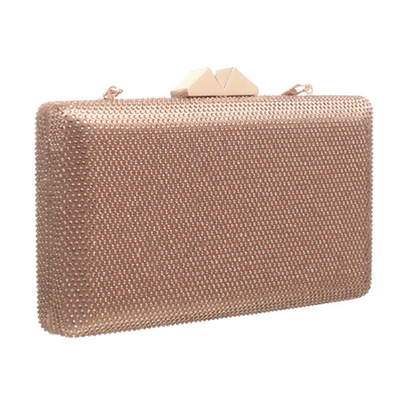 Gold Clutch Bag- Lillys Pharmacy and Health Store