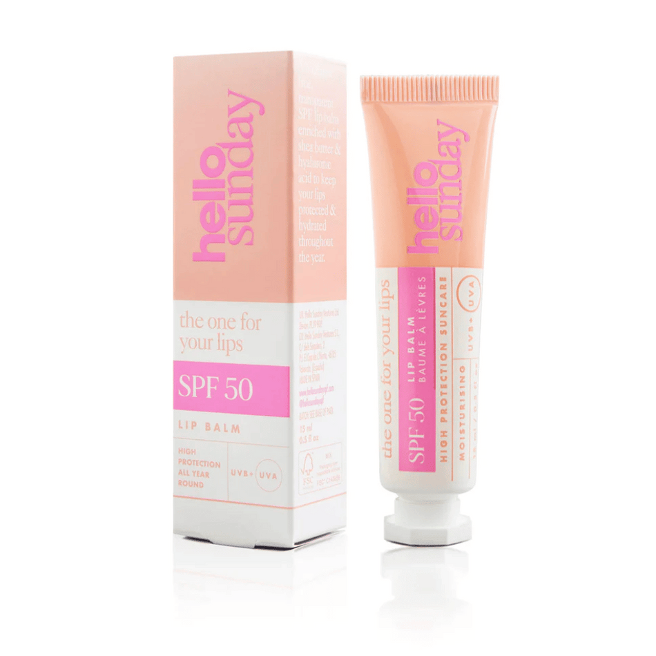 Hello Sunday The One For Your Lips Clear Lip Balm Spf 50 - 15 ml- Lillys Pharmacy and Health Store